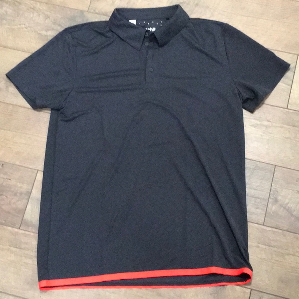 Adidas Climachill Men’s Shirt Polo Red/Gray